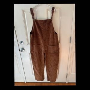 Natural Life Corduroy Overalls Women’s Medium